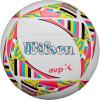imageWILSON AVP Movement Volleyball  Official Size PinkYellowBlue