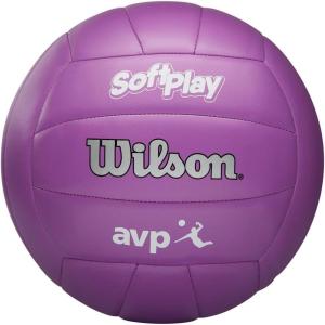 imageWILSON AVP Soft Play Volleyball  Official SizePurple