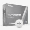 imageWILSON 2024 Staff Model Golf Balls  12 BallsWhite
