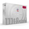 imageWILSON 2025 Duo Soft NFL Golf Ball  12 Balls White Atlanta FalconsArizona Cardinals