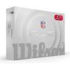 imageWILSON 2025 Duo Soft NFL Golf Ball  12 Balls White Atlanta FalconsAtlanta Falcons