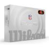 imageWILSON 2025 Duo Soft NFL Golf Ball  12 Balls White Atlanta FalconsCleveland Browns