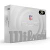 imageWILSON 2025 Duo Soft NFL Golf Ball  12 Balls White Atlanta FalconsJacksonville Jaguars