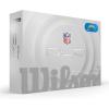 imageWILSON 2025 Duo Soft NFL Golf Ball  12 Balls White Atlanta FalconsLos Angeles Chargers