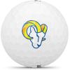imageWILSON 2025 Duo Soft NFL Golf Ball  12 Balls White Atlanta FalconsLos Angeles Rams