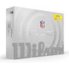 imageWILSON 2025 Duo Soft NFL Golf Ball  12 Balls White Atlanta FalconsLos Angeles Rams