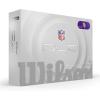 imageWILSON 2025 Duo Soft NFL Golf Ball  12 Balls White Atlanta FalconsMinnesota Vikings