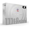 imageWILSON 2025 Duo Soft NFL Golf Ball  12 Balls White Atlanta FalconsPittsburgh Steelers