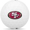 imageWILSON 2025 Duo Soft NFL Golf Ball  12 Balls White Atlanta FalconsSan Francisco 49ers