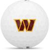 imageWILSON 2025 Duo Soft NFL Golf Ball  12 Balls White Atlanta FalconsWashington Commanders