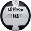 imageWILSON Indoor Game Volleyballs  Official SizeBlackWhite