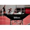 imageWILSON Indoor Game Volleyballs  Official SizeBlackWhite