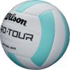 imageWILSON Indoor Recreational Volleyballs  Official SizeTealWhite