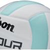 imageWILSON Indoor Recreational Volleyballs  Official SizeTealWhite