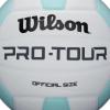 imageWILSON Indoor Recreational Volleyballs  Official SizeTealWhite