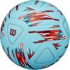imageWILSON NCAA Vanquish Soccer Ball  Size 4 BlueRedWhite