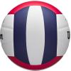 imageWILSON Thrive Indoor Game Volleyballs  Official SizeRedWhiteNavy