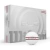 imageWilson 2025 Duo Soft Golf Balls  12 BallsWhiteRed Stripe