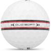 imageWilson 2025 Duo Soft Golf Balls  12 BallsWhiteRed Stripe