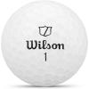 imageWilson 2025 Duo Soft Golf Balls  12 BallsWhiteRed Stripe