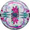 imageWilson Outdoor Recreational Volleyball  Official SizeWhitePurple