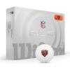 imageWILSON 2025 Duo Soft NFL Golf Ball  12 Balls White Atlanta FalconsChicago Bears