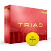 imageWILSON 2025 Triad Golf Balls  White 12 BallsYellow