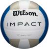 imageWILSON Indoor Recreational Volleyballs  Official SizeBlueSilverWhite