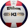 imageWilson K1 Gold High Performance VolleyballRedWhiteNavy