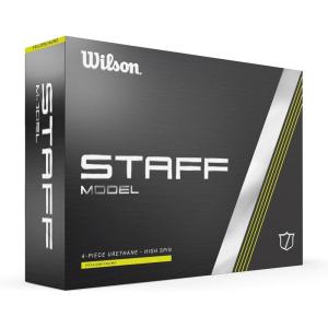 imageWILSON 2024 Staff Model Golf Balls  12 BallsYellow