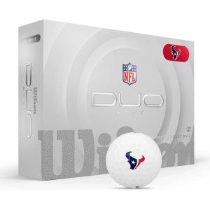 imageWILSON 2025 Duo Soft NFL Golf Ball  12 Balls White Atlanta FalconsHouston Texans