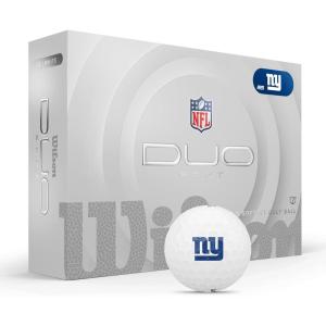 imageWILSON 2025 Duo Soft NFL Golf Ball  12 Balls White Atlanta FalconsNew York Giants