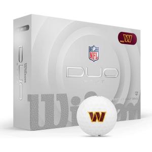 imageWILSON 2025 Duo Soft NFL Golf Ball  12 Balls White Atlanta FalconsWashington Commanders