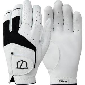 imageWILSON Staff Mens Conform Golf Glove  WhiteBlackXXLarge
