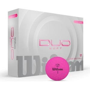 imageWilson 2025 Duo Soft Golf Balls  12 BallsPink