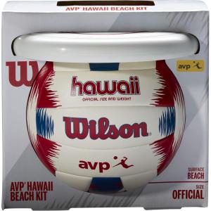imageWilson Outdoor Recreational Volleyball  Official SizeMaroonBlueWhite