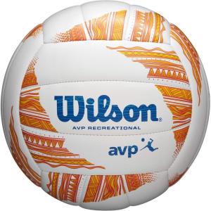 imageWilson Outdoor Recreational Volleyball  Official SizeOrangeWhite