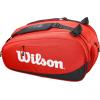 imageWILSON Tour Padel Bag  Holds up to 6 Paddles RedBlack