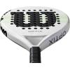 imageWilson Optix V1 Padel Rackets  Grip Size 24 14quotWhiteGreen
