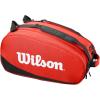 imageWILSON Tour Padel Bag  Holds up to 6 Paddles RedBlack
