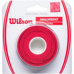 imageWilson AbsorbX Padel OvergripsRed