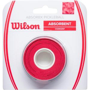 imageWilson AbsorbX Pickleball OvergripsRed