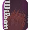imageWILSON Fierce Series 13mm Pickleball Paddles  Grip Size 24 14quotPurple