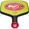 imageWILSON NBA Collection Fierce Team Pickleball Paddles  Grip Size 24 14quotAtlanta Hawks