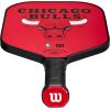imageWILSON NBA Collection Fierce Team Pickleball Paddles  Grip Size 24 14quotChicago Bulls