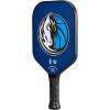 imageWILSON NBA Collection Fierce Team Pickleball Paddles  Grip Size 24 14quotDallas Mavericks