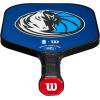 imageWILSON NBA Collection Fierce Team Pickleball Paddles  Grip Size 24 14quotDallas Mavericks
