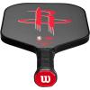 imageWILSON NBA Collection Fierce Team Pickleball Paddles  Grip Size 24 14quotHouston Rockets