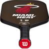 imageWILSON NBA Collection Fierce Team Pickleball Paddles  Grip Size 24 14quotMiami Heat