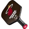 imageWILSON NBA Collection Fierce Team Pickleball Paddles  Grip Size 24 14quotMiami Heat